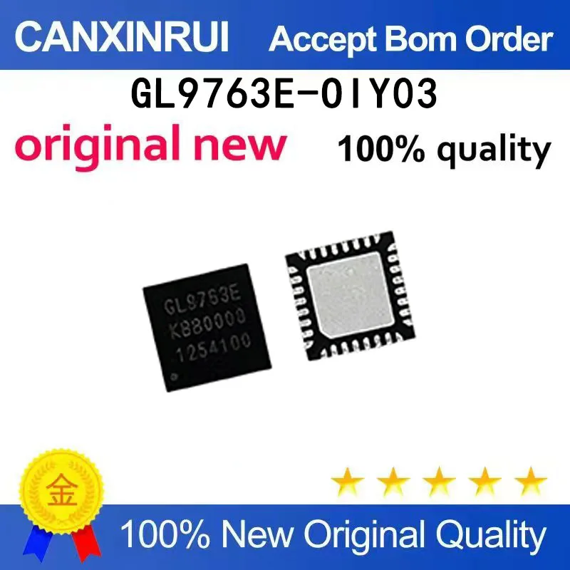 (5pcs-100pcs）Brand new original GL9763E-OIY03 GL9763E QFN32 spot chip IC