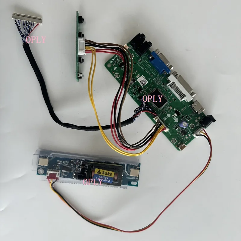 Kit de Placa Controladora HDMI/VGA/DVI M.NT68676 para Pantalla LCD LED LTM200KT03 LTM200KT03-B de 20 Pulgadas y 1600x900, para Proyectos DIY