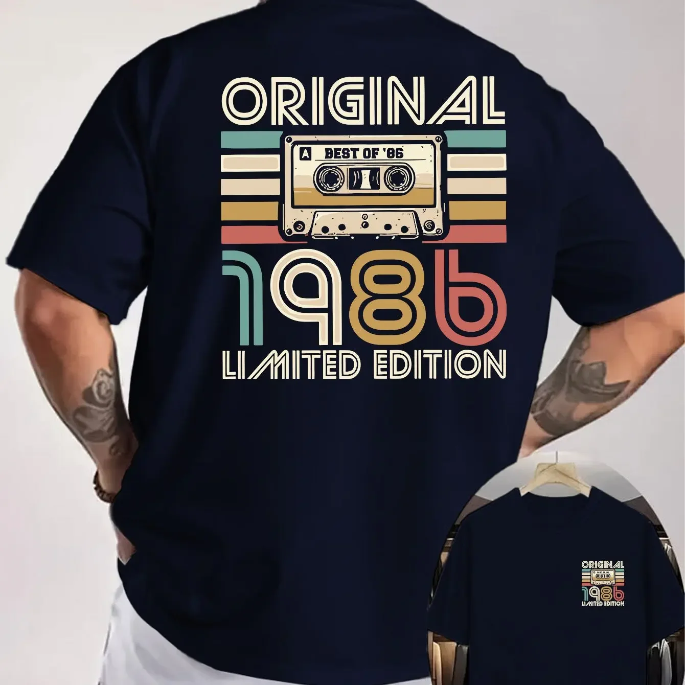 Men's Retro Birthday T-Shirt 
