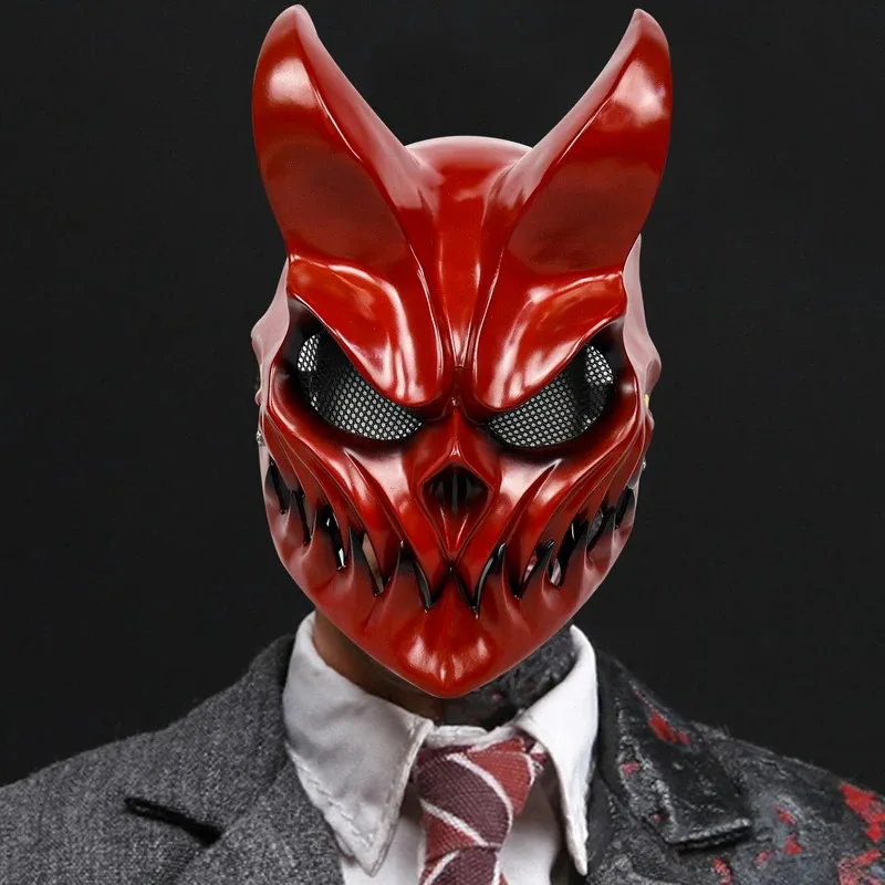NewBulex Slaughter To Prevail Alex Terrible Masks Prop Cosplay Mask Halloween Party Deathcore Darkness Mask2025