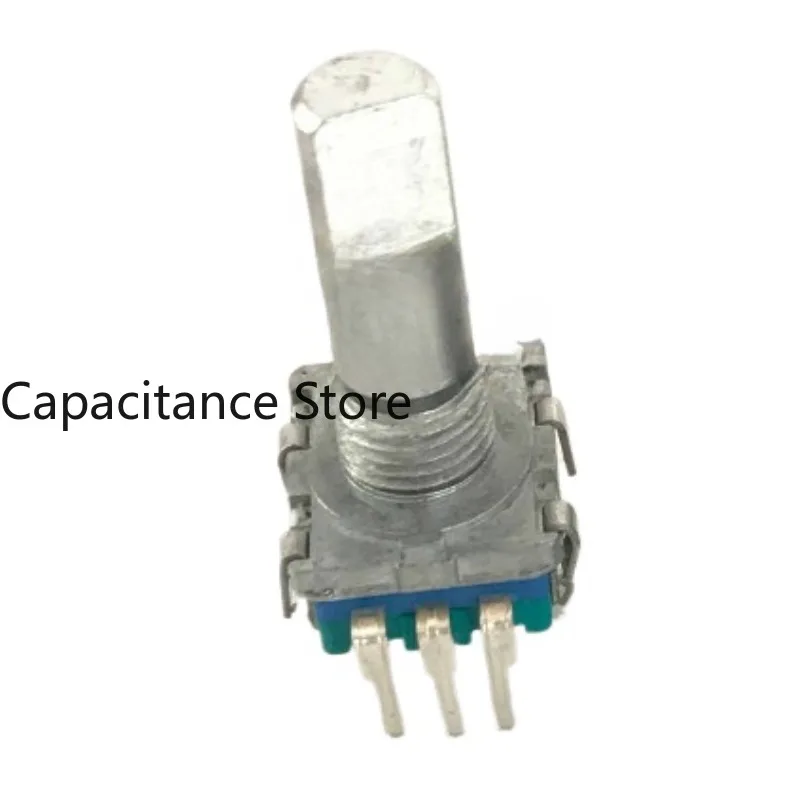 

5PCS EC11 rotary encoder with switch 20 positioning pulse sound DV digital shaft length 20MM