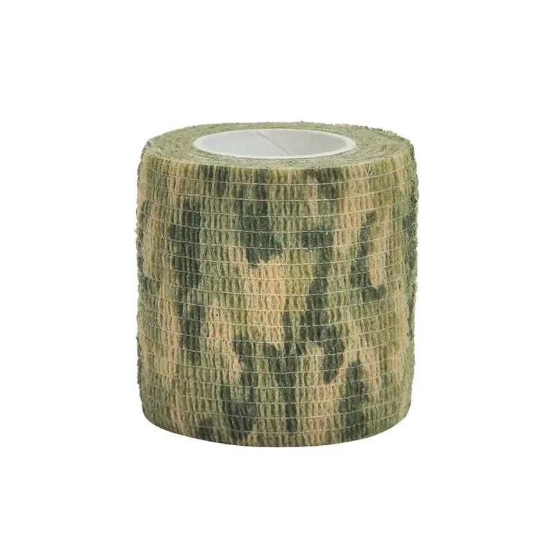 10/20 pcs grassland Elastic Outdoor Hunting Camouflage Stealth Tape Waterproof Wrap Durable Self Adhesive Elastic Bandage view 4