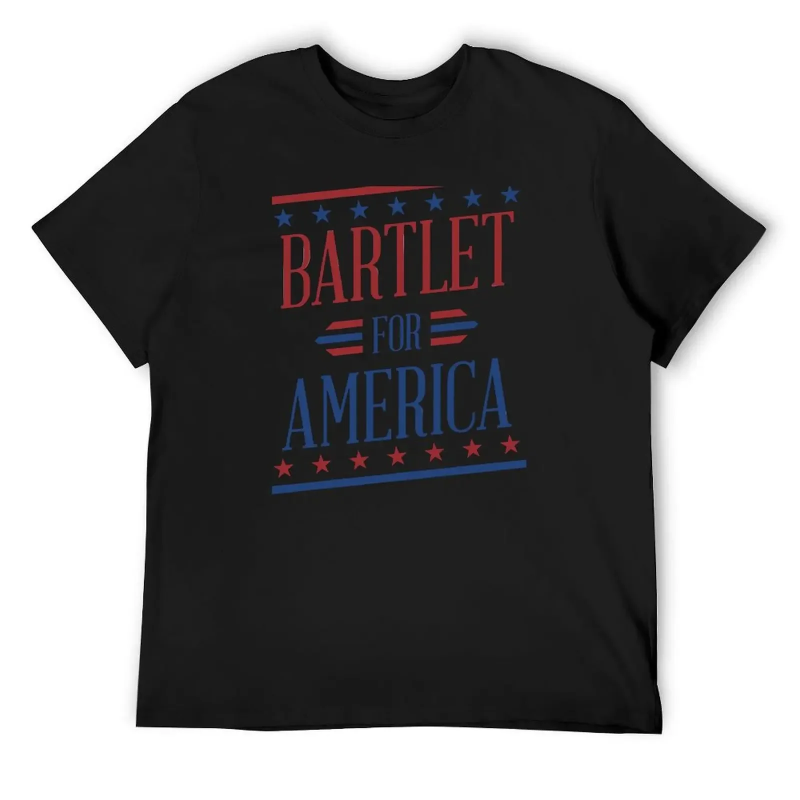 Bartlet-for-America-Slim-Fit- T-Shirt korean fashion cheap stuff sports fans mens shirts graphic tee