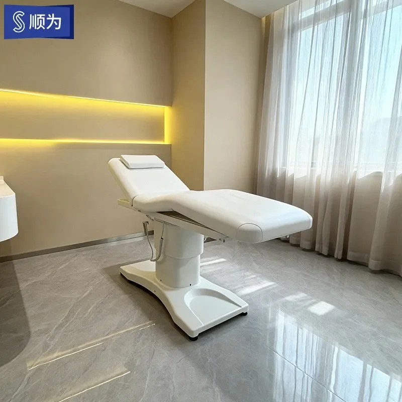 High End Electric Beauty Bed with Two or Three Motors for Body Treatment Embroidery and Physiotherapy