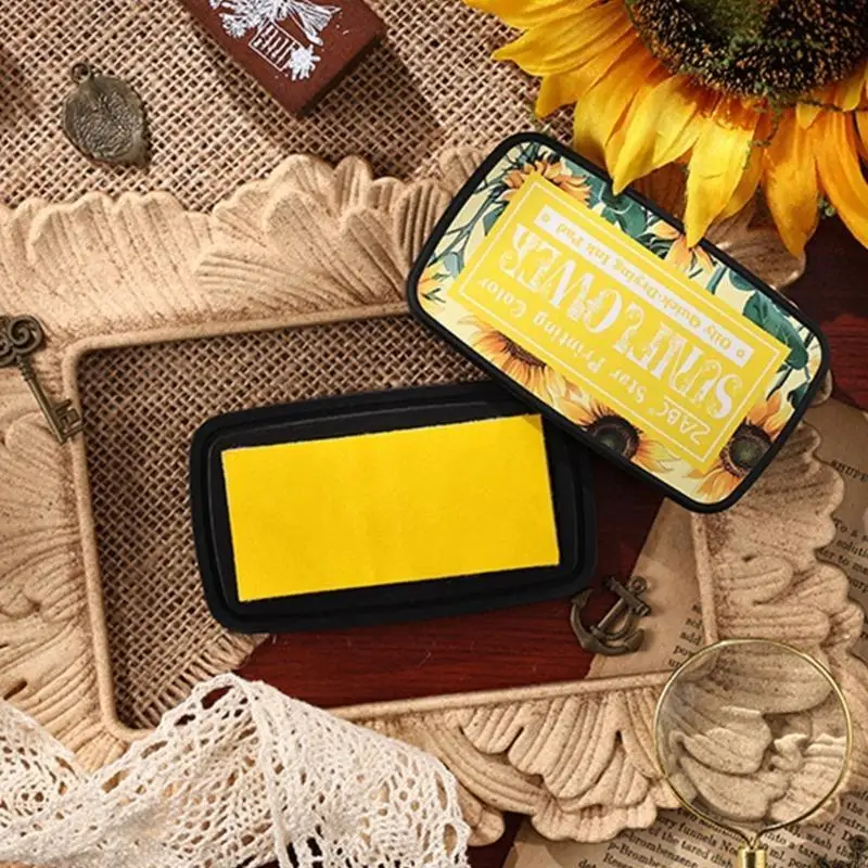 Y5LB Oil Based Pad Washable Pad Stamp Pad Color For Journaling