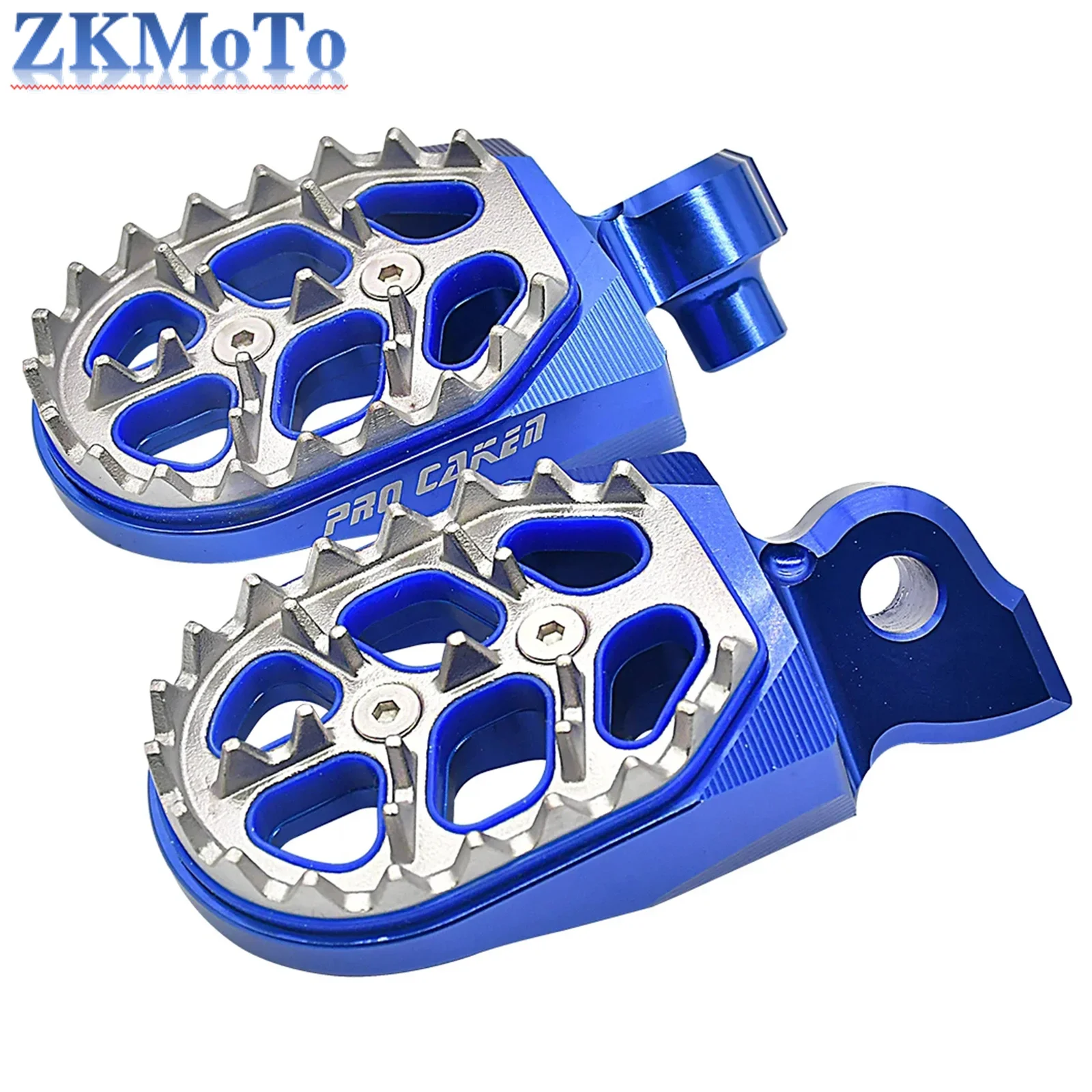 Motorcycle CNC Foot Pegs Footpeg Pedals FootRest For YAMAHA YZ 65 85 125 250 125X 250X 250FX 450FX WR 250F 450F YZF WRF 250 450