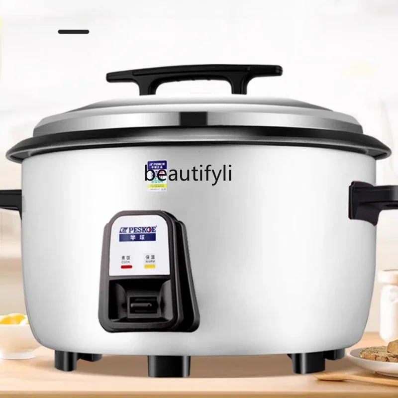 A61 جهاز طبخ الأرز فندق تجاري سعة كبيرة 10l8-15-20-25-30 مقصف شخص الطراز القديم جهاز طبخ الأرز المنزلي