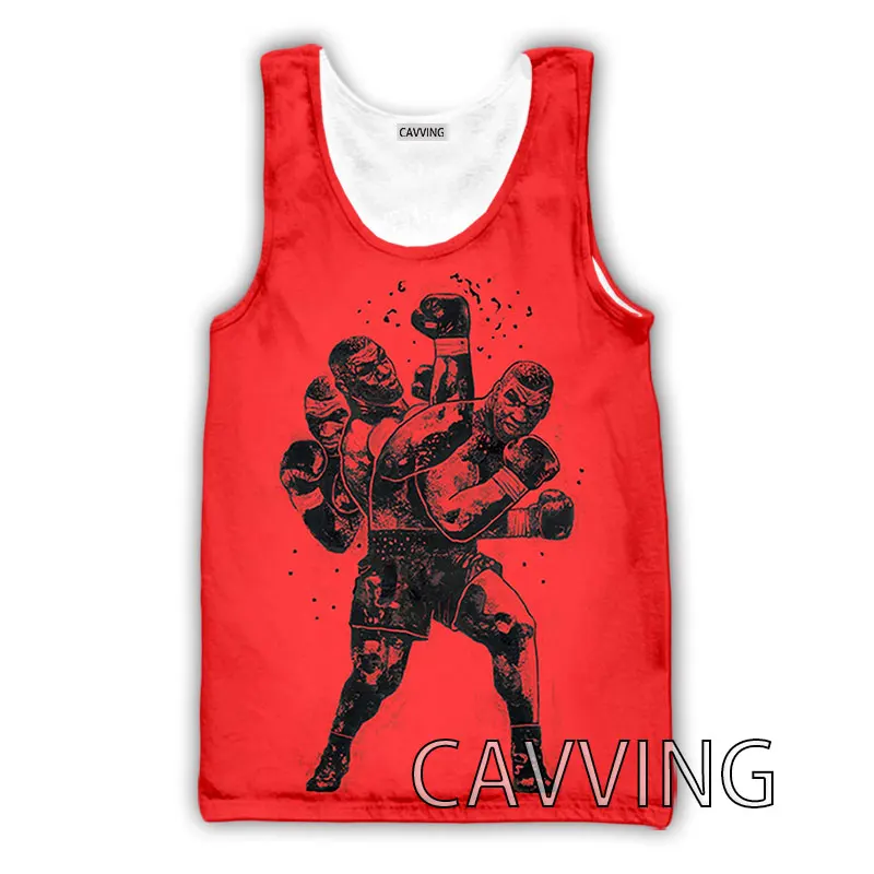 CAVVING 3D Printed  Mike Tyson Tank Tops Harajuku Vest  Summer Undershirt Shirts Streetwear for Men/women  V02