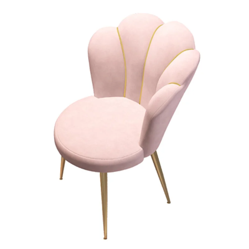 

Luxury high-end online celebrity makeup chair home bedroom backrest chair simple nail dressing table stool