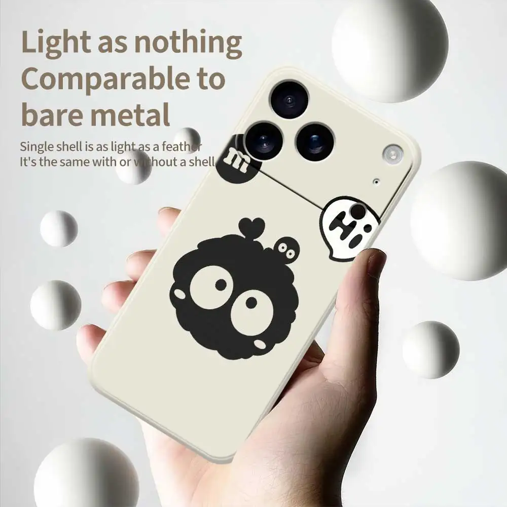 حافظة لهاتف آيفون 17 برو ماكس 17 Air 16 15 14 13 12 11 Pro Max XS Max 7 8 Plus 16e 16 15 Plus غطاء من البولي يوريثان الحراري Coque