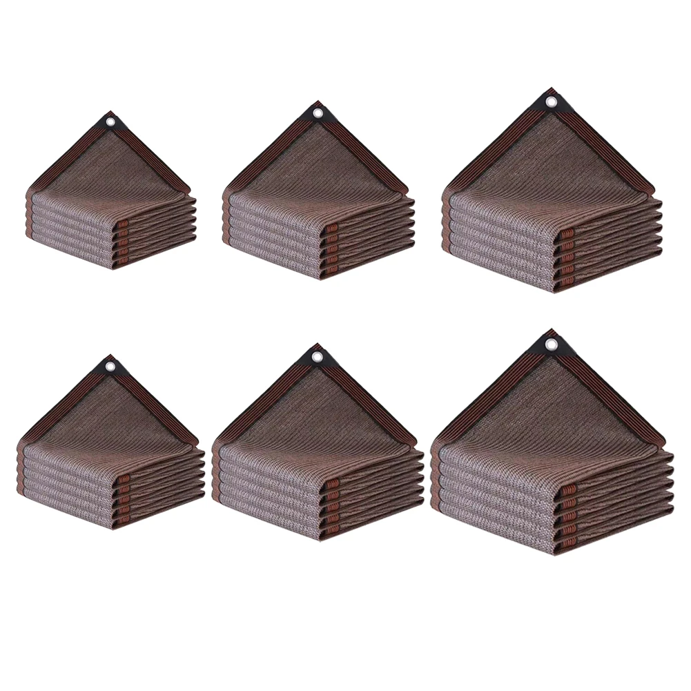Easy Installation Outdoor Outdoor Shading Brown Installation Outdoor Protection Summer Weather Resistant Awning