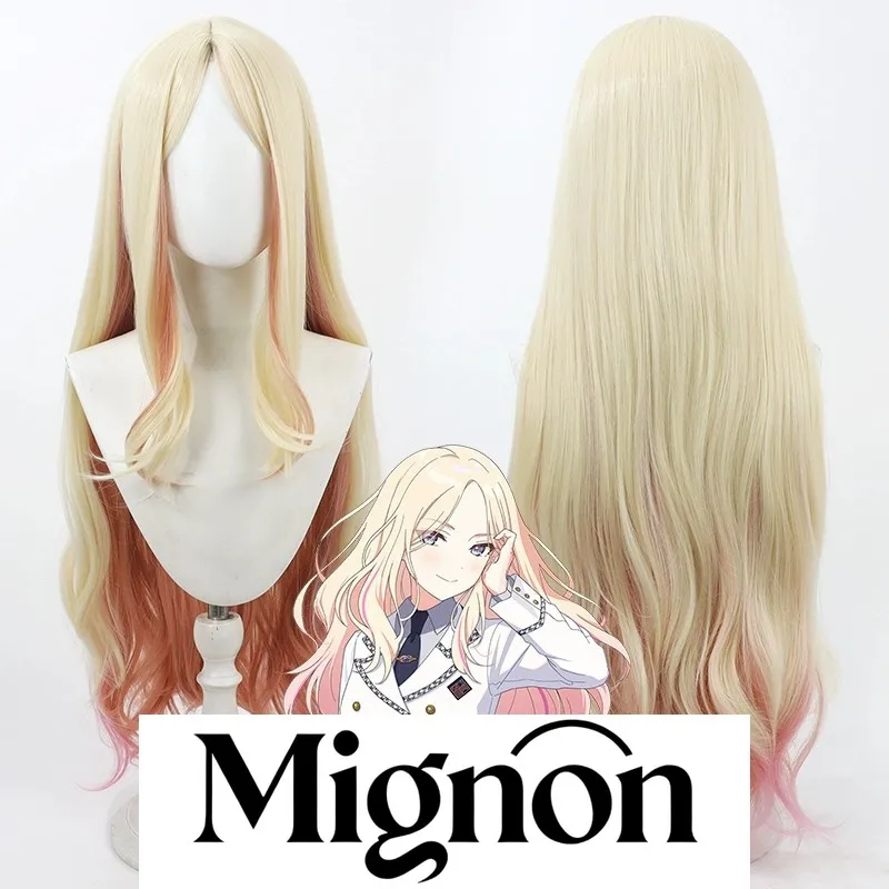 

Idolmaster Gakuin Jyuoh Senan парик для косплея градиент волнистые длинные волосы подарок на Хэллоуин