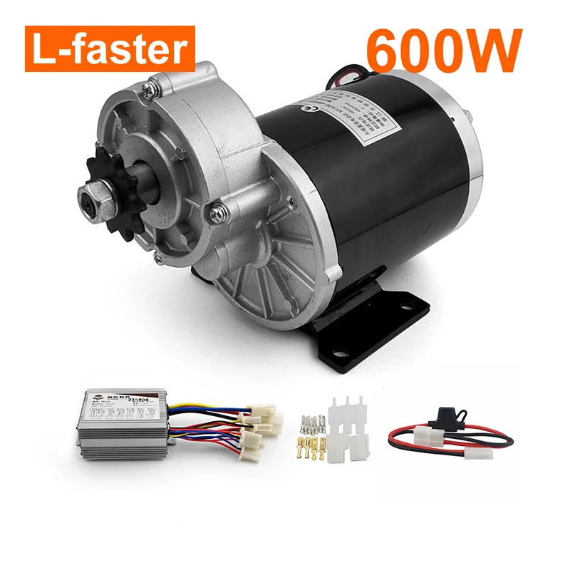 

Electric Tricycle Brushed Gear Motor, Unite My1020z, 10T Sprocket Fit, DIY, 36V, 48V, 600W