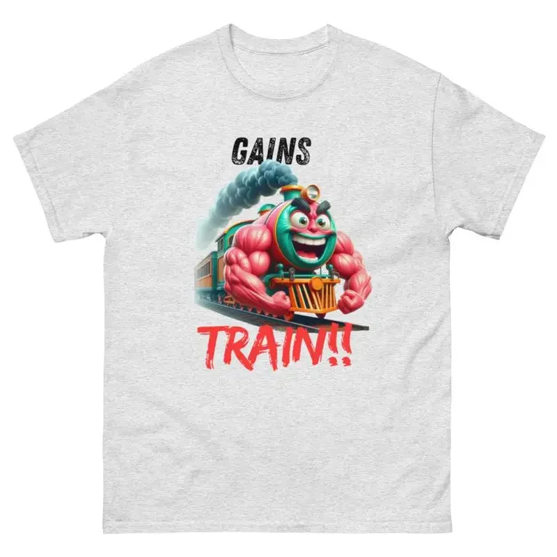 Üöç Introducing The Gains Train T Shirt
