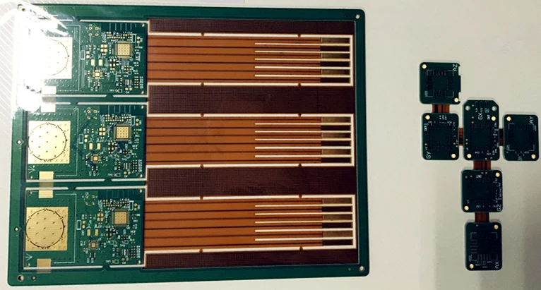 Custom Multilayer FPC Flex Circuit Immersion Silver Surface Halogen Free Flexible Board For Camera Modul