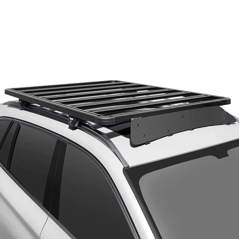 For Installation without Crossbars Off-Road Vehicle SUV Extension Roof Platform Aluminum Expandability Roof Luggage Rack Platfor