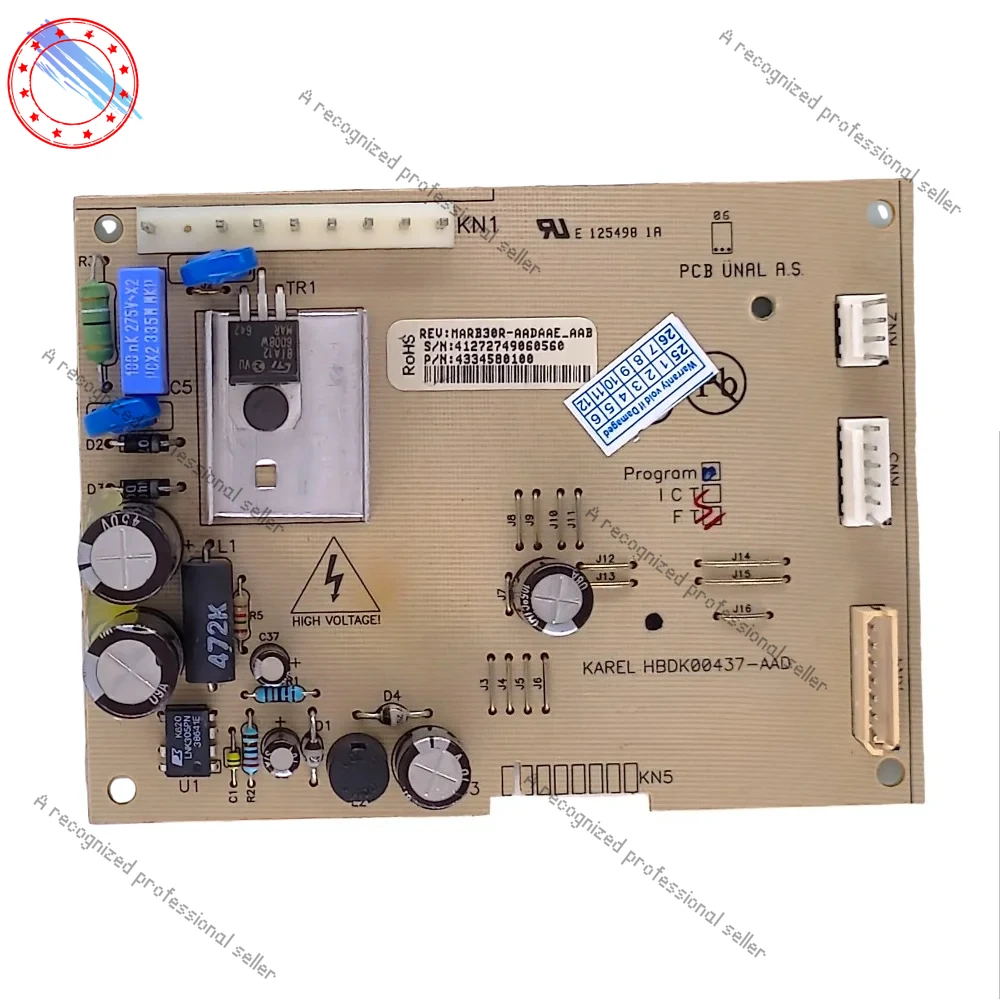 

Used for Refrigerator accessory motherboard 4334580100 KAREL HBDK00437-AAD