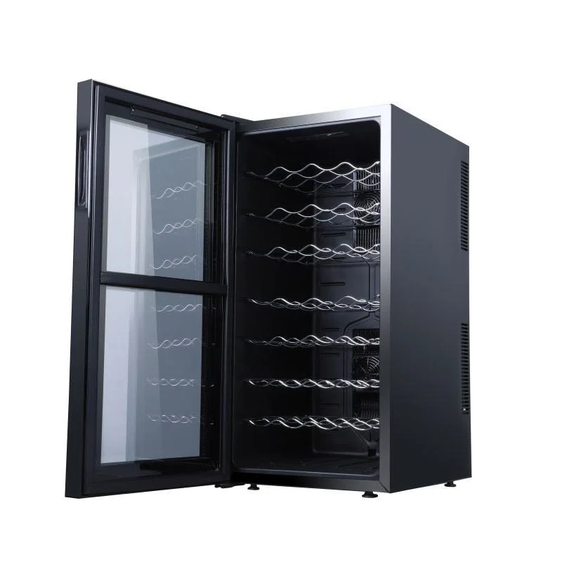 Mini Electric Home Touch Sensor Control Panel Wine Refrigerator Freestanding Cabinet Chiller for Outdoor Car Hotel RV Use