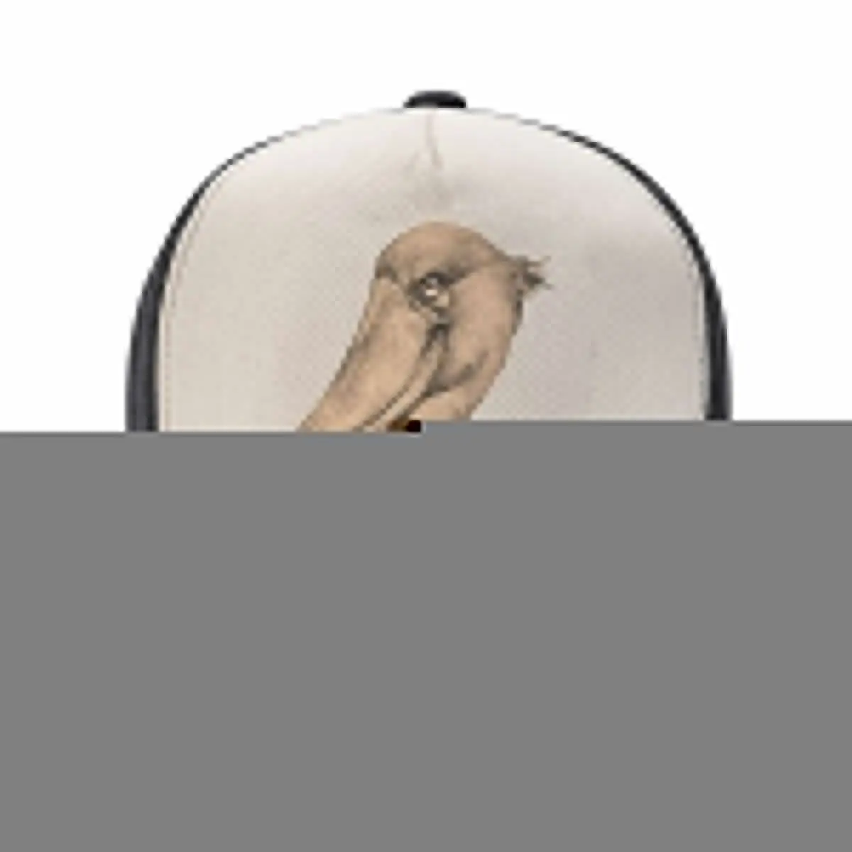 Shoebill Illustration Baseball Cap Hip Hop Icon Sun Hat For Children Christmas Hat Golf Wear Men Women's