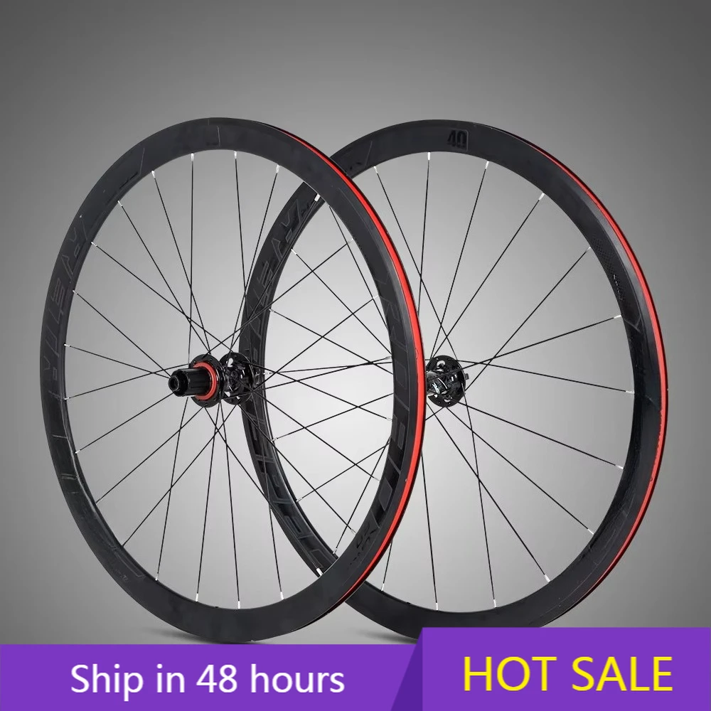 

POWER LEAP Aluminum Disc Brake Cycling 700C Road Bike Bicycle Wheels / Wheelsets