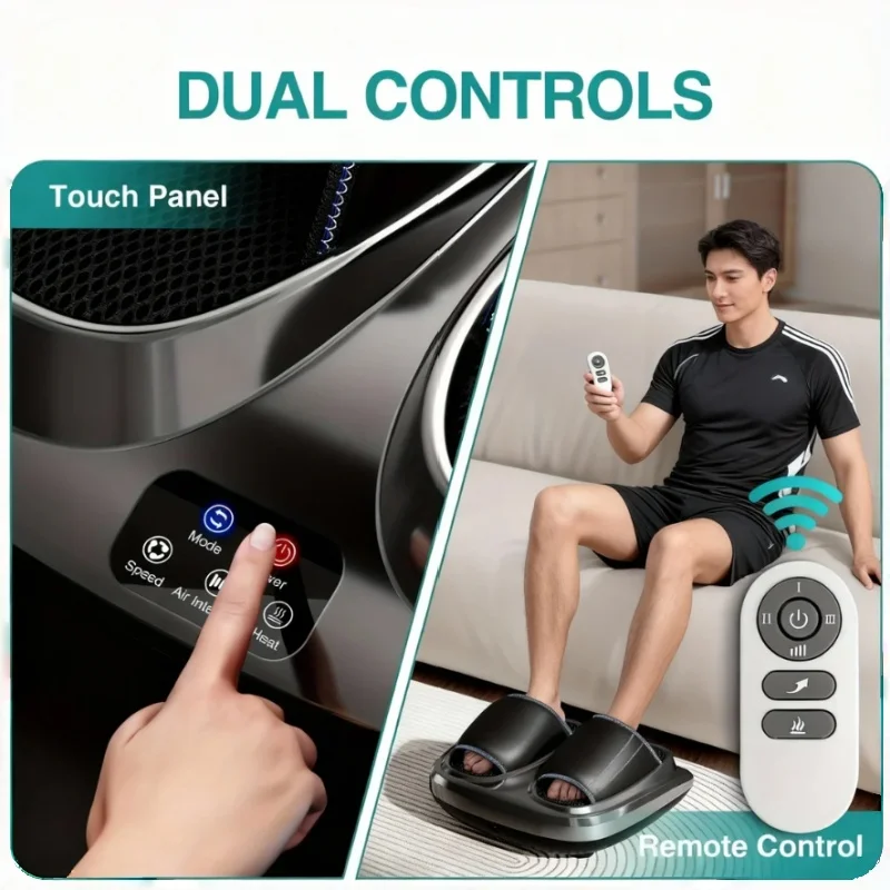 

Limited Time Offer 3D Shiatsu Foot Massager with Kneading & Heating Calf Massager CE Adapter Ideal Christmas/Mother's Day Gift