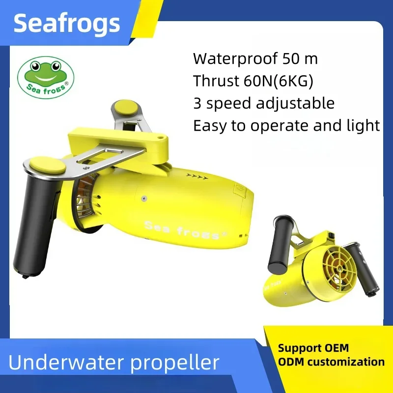 Portable Mini Underwater Thruster Endurance Paddle Board Motor with Water Scooter Remote Booster Attachment