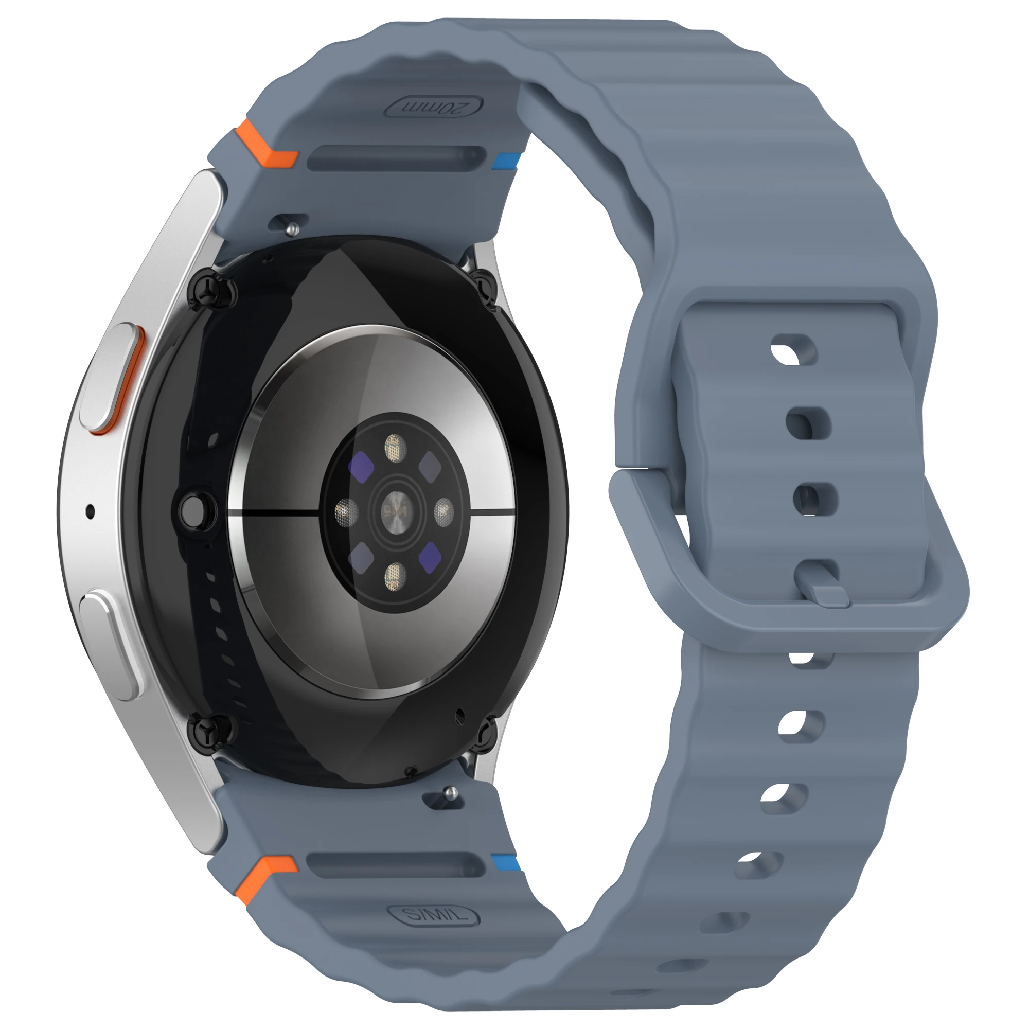 Oficjalny silikonowy pasek do Samsung Galaxy Watch 7/FE/6/5/4 44mm 40mm 5 Pro Wave Bransoletka Galaxy Watch 6 Classic 47mm 43mm Band — zdjęcie 6