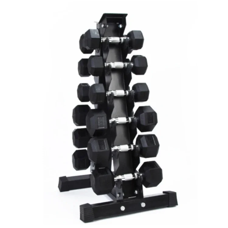 

Dumbbell Holder Storage Rack Weight Lifting Stand 6 Tier Dumbbell Organizer A Frame Dumbbell Rack for Fitness Home Gym