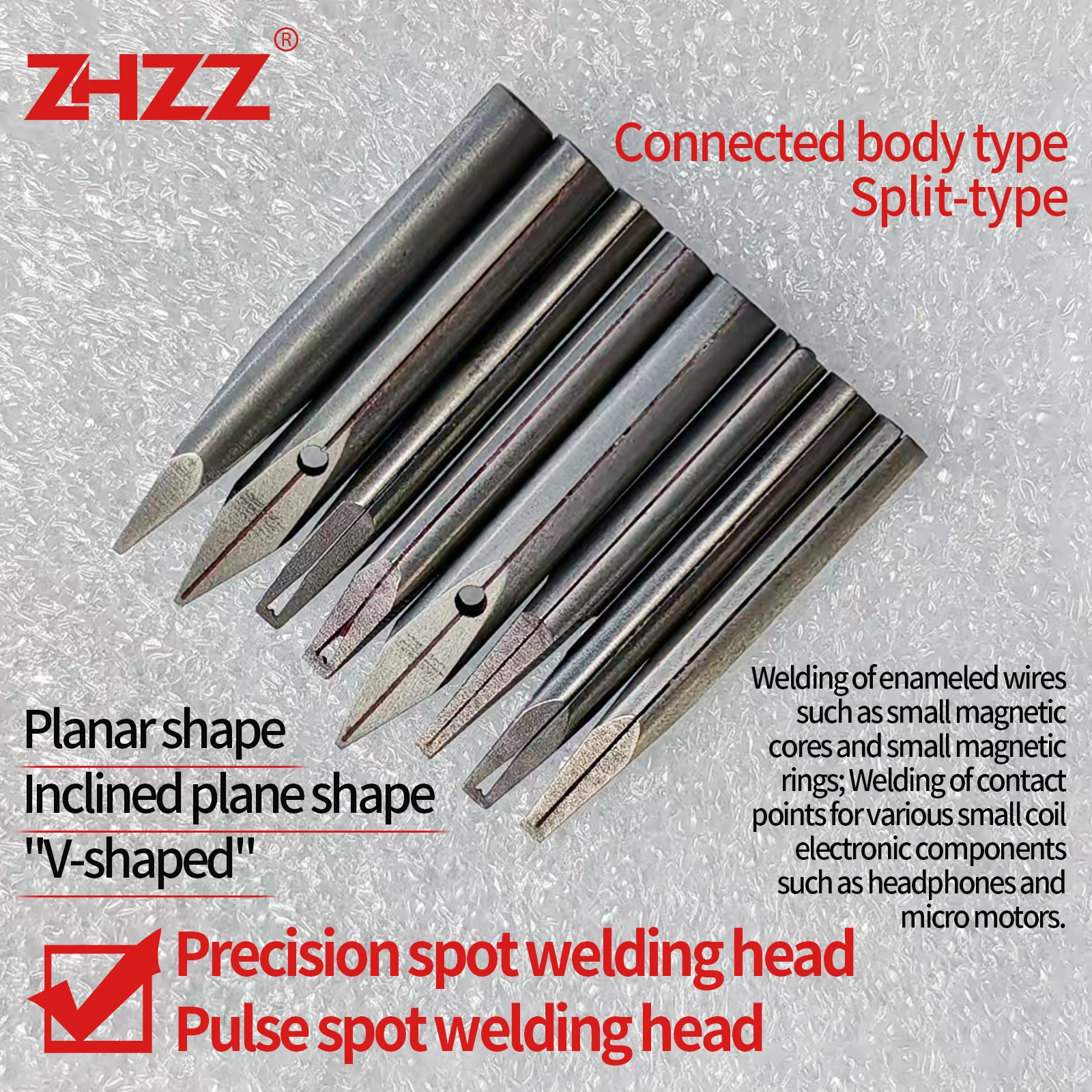 

Molybdenum electrode head electronic spot welding head U843 U863 U844 U858 U876 U886 E4 34# E4 E7 spot welding machine universal