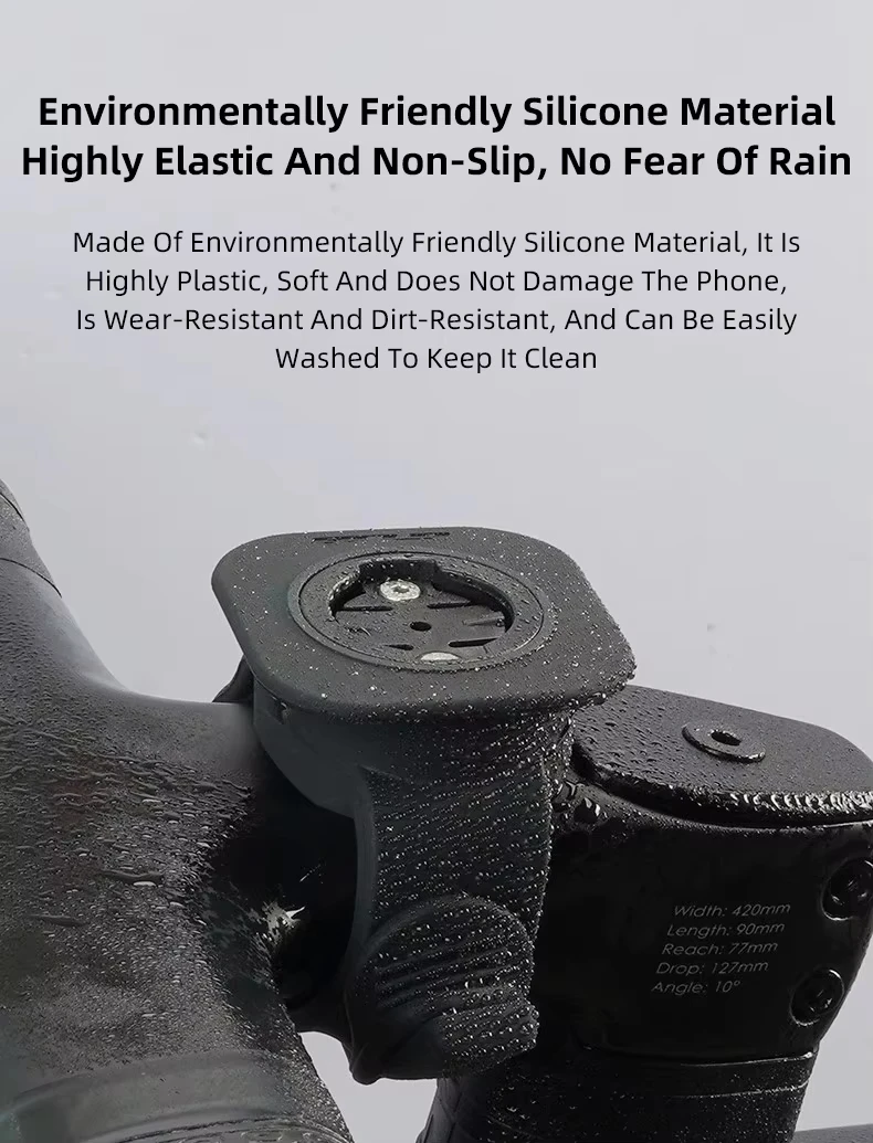GUB P13 Handy-Fahrradhalterung Fahrrad-Sicherheits-Silikon-Halterung Computer-Handyhalter mit Garmin Bryton Wahoo Ständer – Detail 14