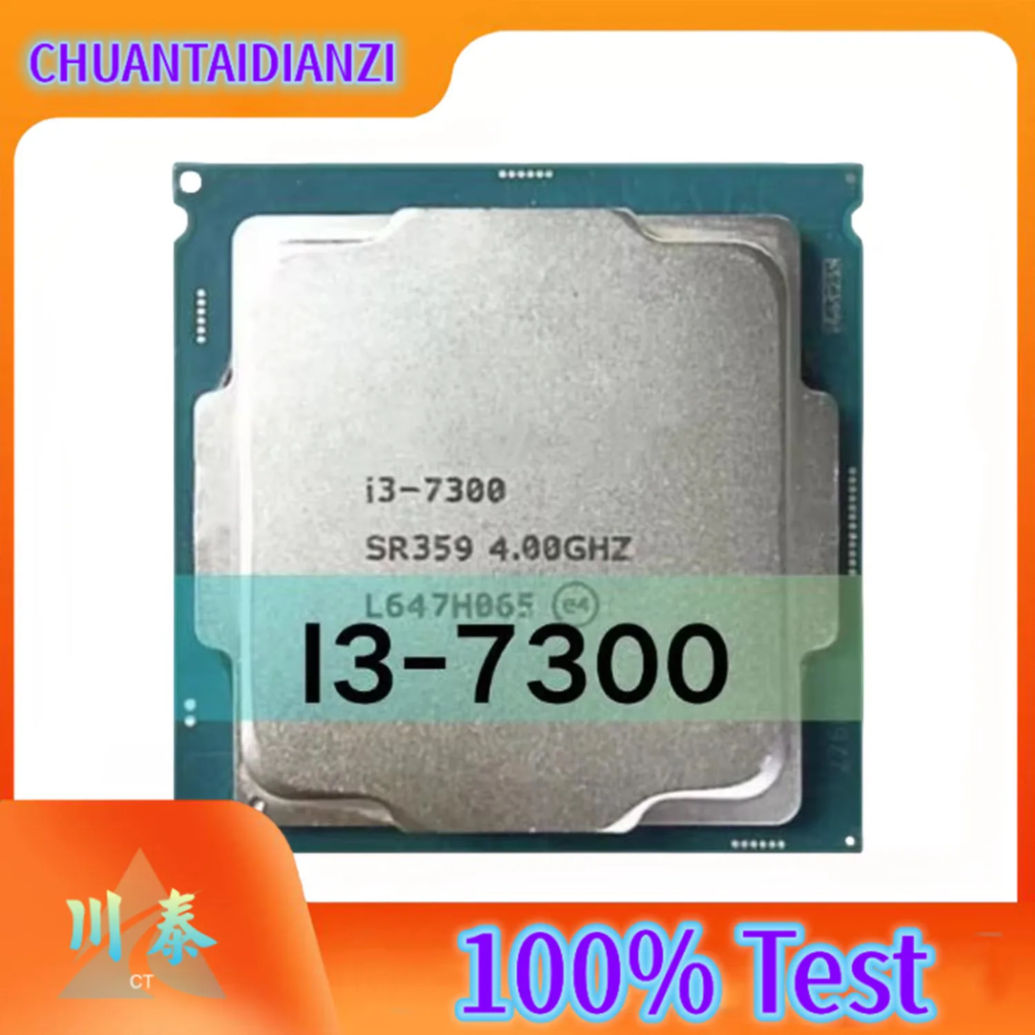 Intel Core For I3-7300 i3 7300 4.0GHz features a dual-core, four-threaded CPU processor 4M 51W LGA 1151