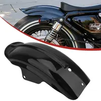 Guardabarros corto Universal para motocicleta, accesorios traseros negros para Motocross para Harley Sportster 1994-2003 Cafe Racer Bobber Chopper