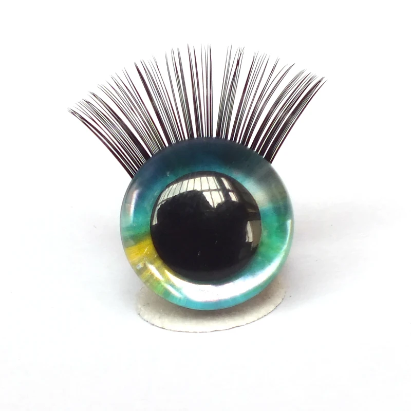 20pcs Toy Eyelash Size 12-30mm Only The Eyelash DIY Plush DIY Doll Making Supply Accessories Plush Toy Eyes Eyelash