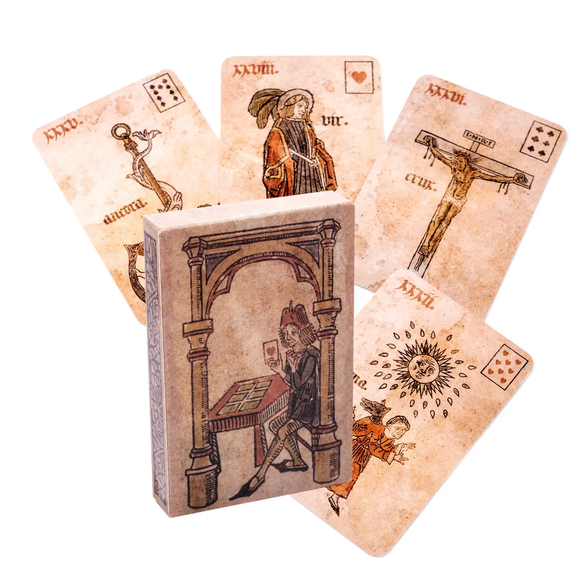 Silson Lenormand Tarot Deck High Quality Divination Board Games Party Entertainment Games Occult Card Game