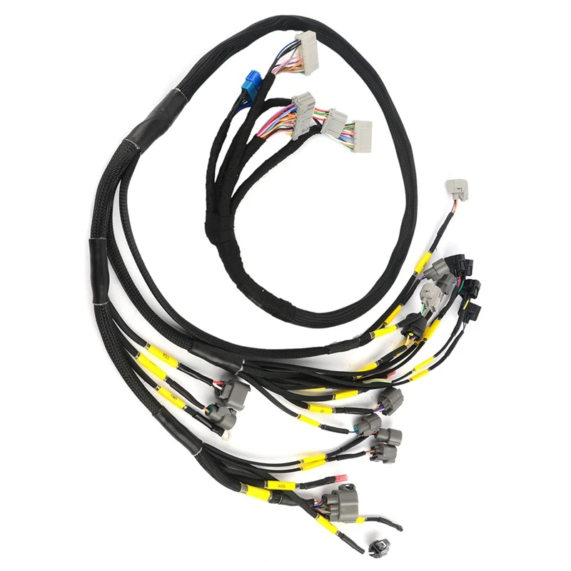 CNCH-0BD1-1, FIC30 Engine Wiring Harness For Honda Civic Integra B16 B18 D16 EK EG EM Tucked OBD2 Budget D & B-Series