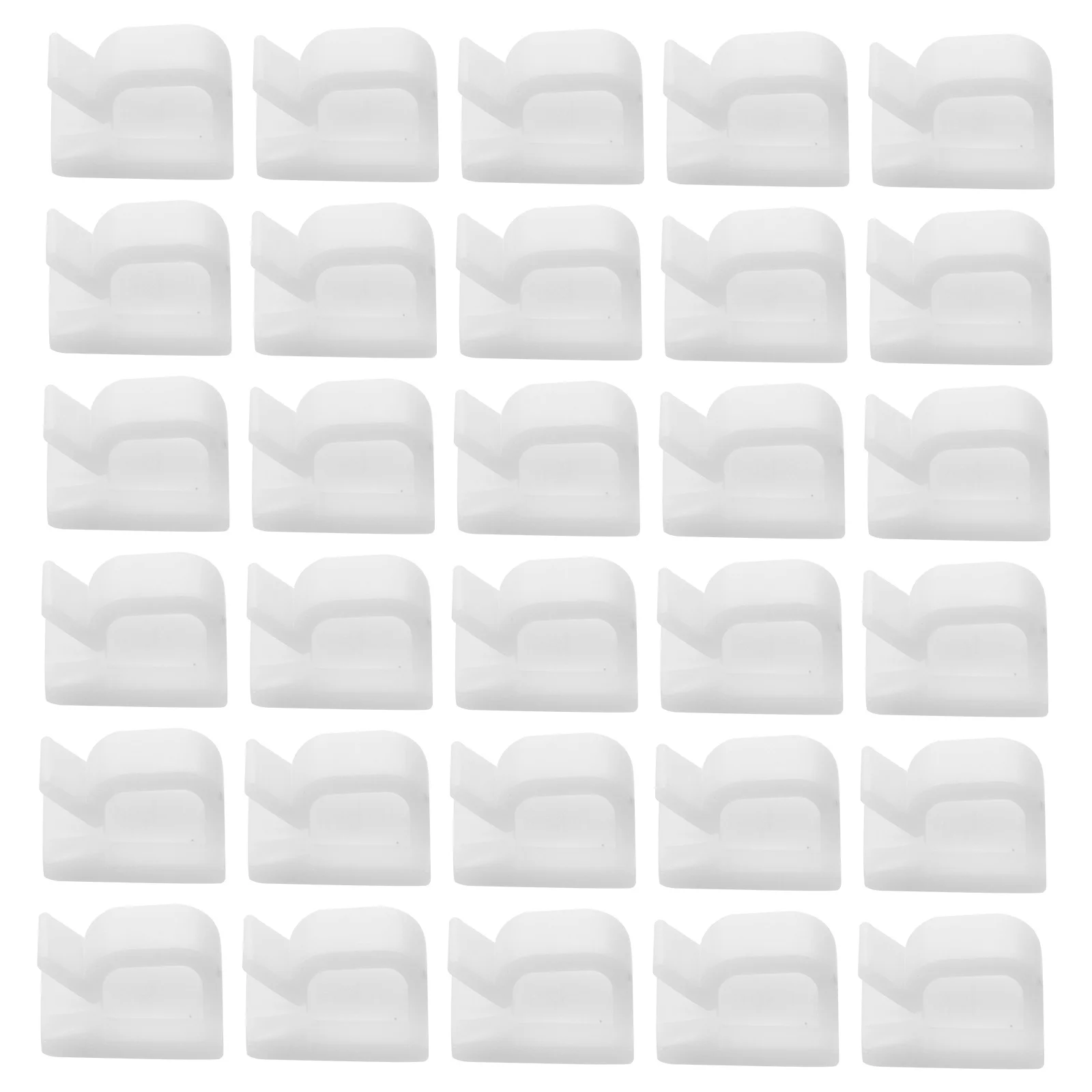 100 قطعة من مشابك الكابلات اللاصقة الخلفية، حل إدارة الأسلاك المرتبة للمنزل والمكتب، أبازيم تثبيت الكابلات ذاتية اللصق