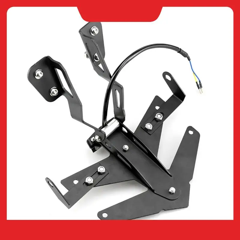 

Motorcycle License Plate Holder Tailstock Bracket With Light For YAMAHA TMAX 530 T-MAX 530 TMAX 560 Motorcycle Accessory
