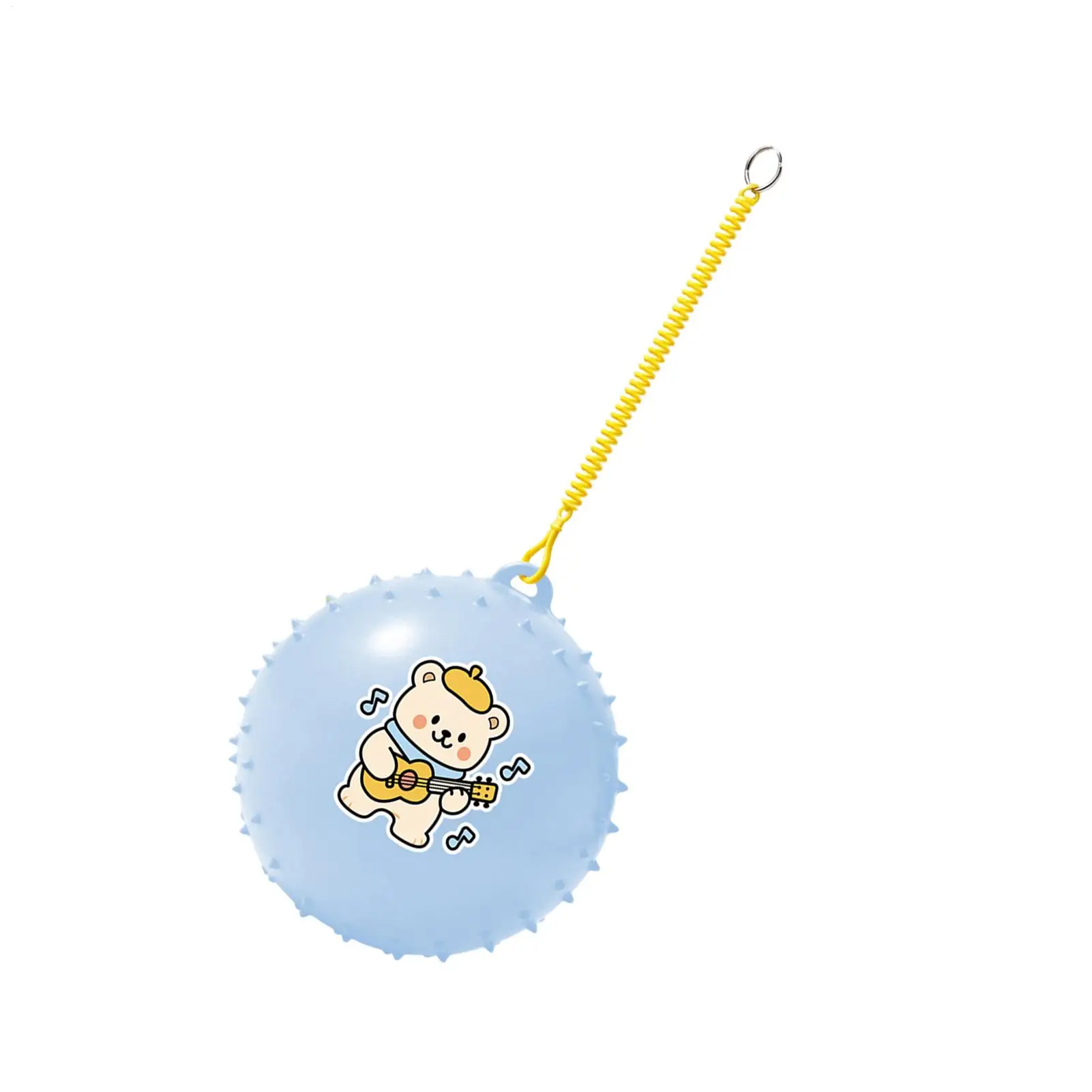 Tether Balls And Rope Set Kids Bouncy Sports Play Equipment With String Tether Ball Kit For Home Backyard Garden Playground Park