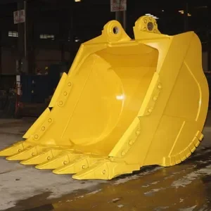 Heavy  Excavator Bucket for Mining Rock Backhoe Loader with Customizable Teeth Construction Machinery Parts
