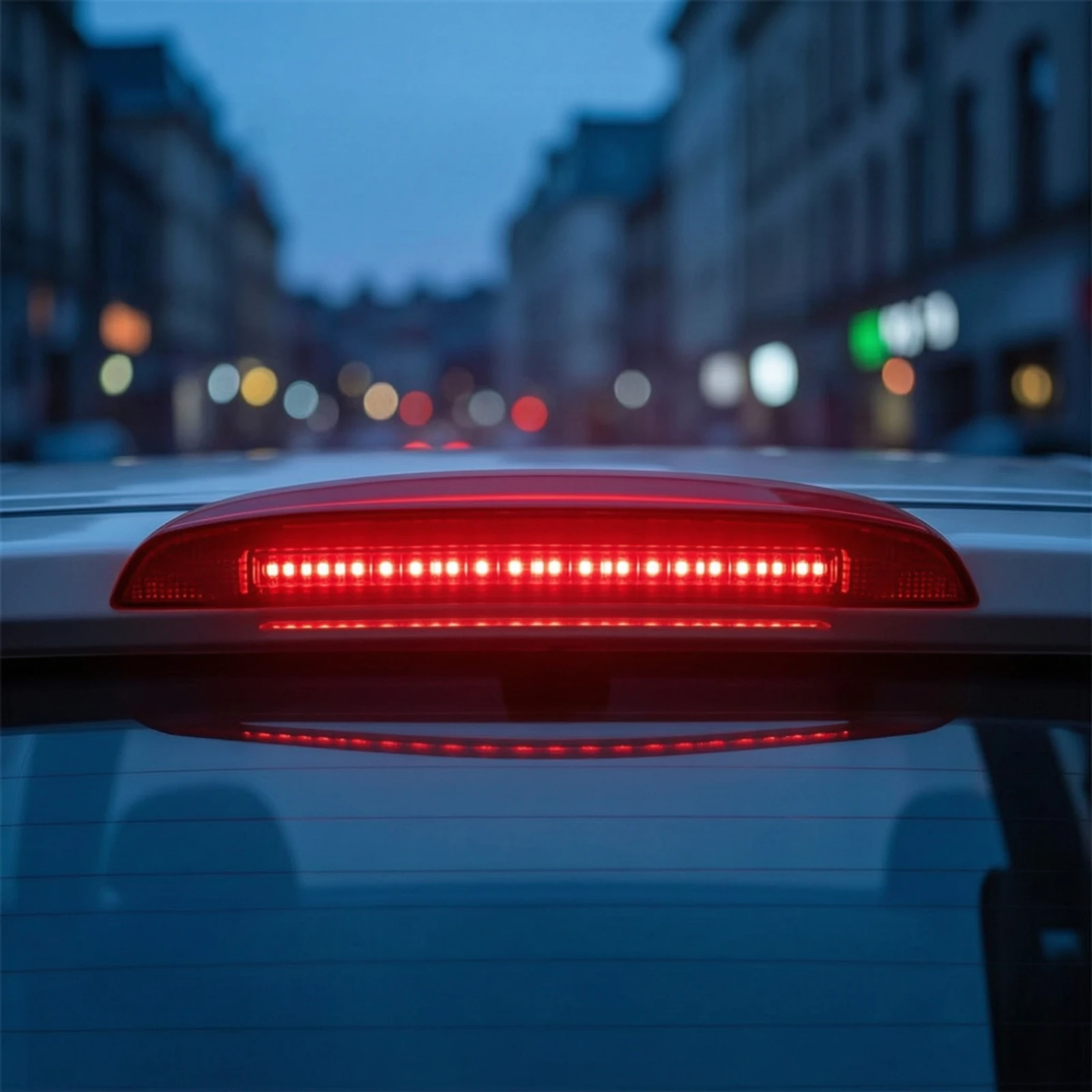 Center High-Mounted Third Brake Light Long-Lasting Third Brake Light Assembly High-Mounted Stop Lamp Slim for Car Owners