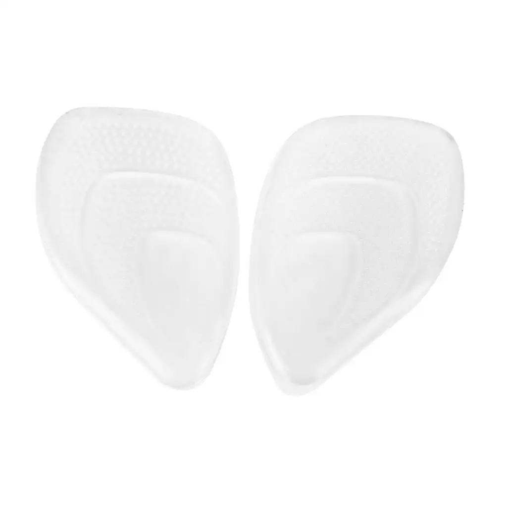 Silica Gel Front Insole Shoe Heel Cushion Silicone Heel Insole for Orthopedic Silicone Gel Heel Pads for Woman