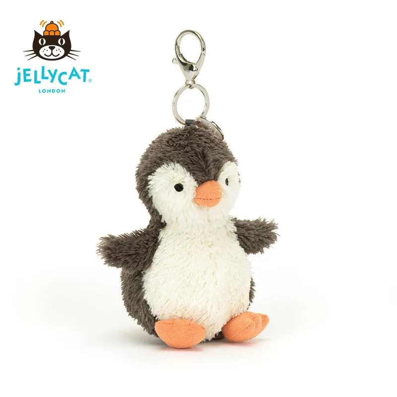 

UK Jellycat Peanut Penguin Bag Charm Pendant Keychain Plush Toy Birthday Gift