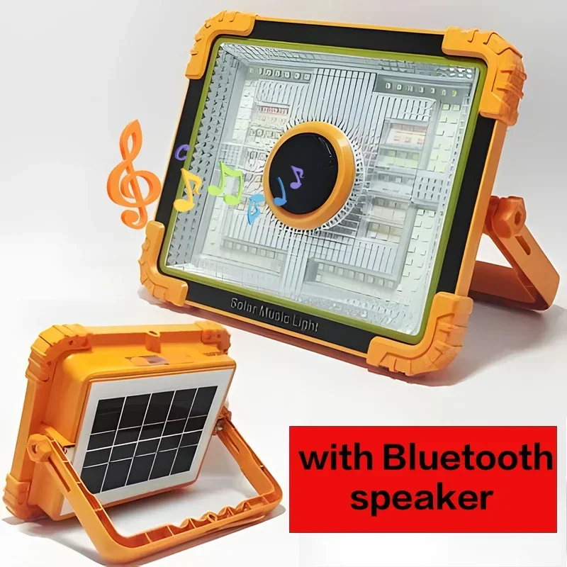 Solar powered portable lights,charging floodlights,outdoorcamping lights,portable ultra brighthousehold mobileemergency lighting