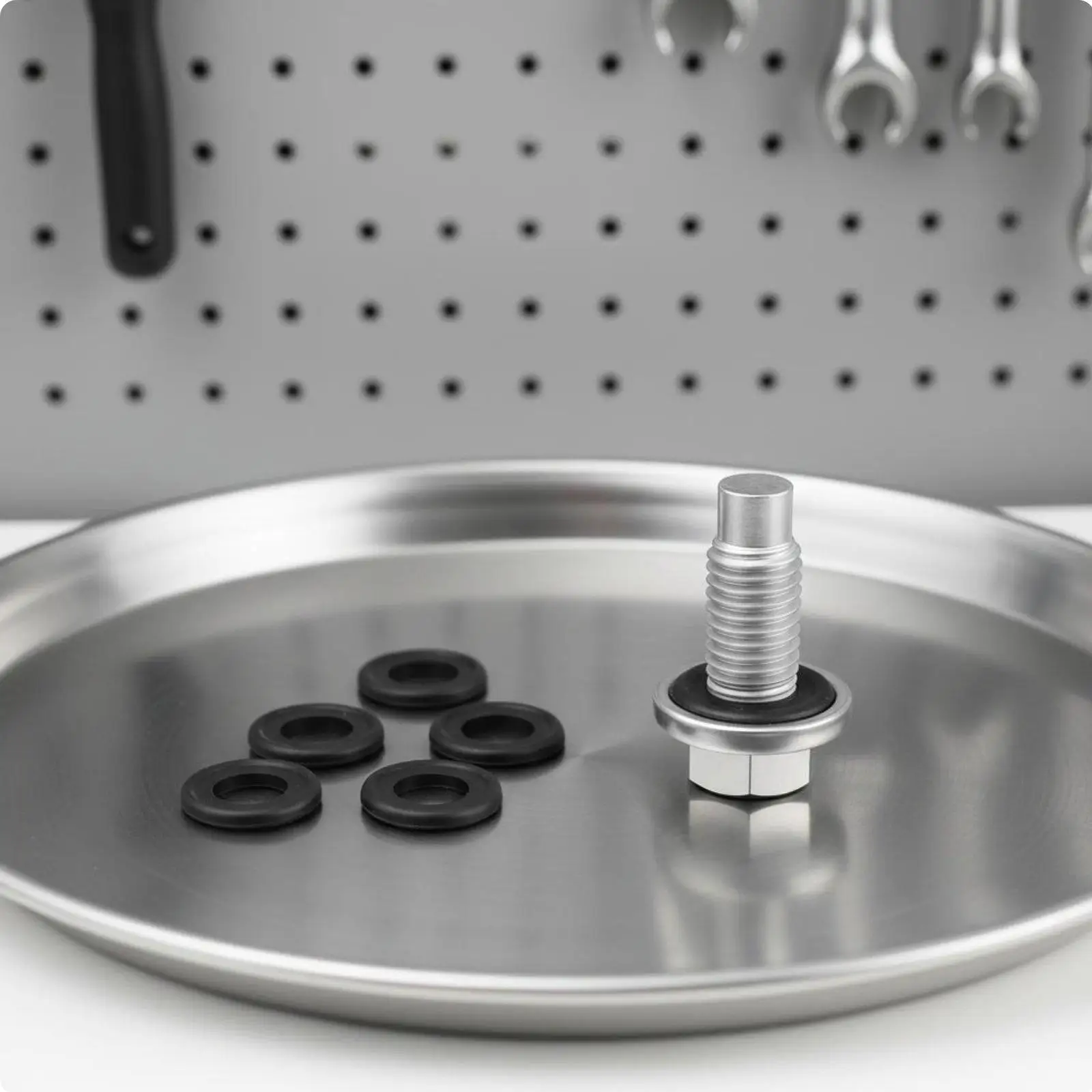 6 Pieces 12mm Oil Drain Plug Includes 5 Spare Washers Oil Drain Plug Gasket Set Zinc-Coated Automotive Part for Mechanics, DIY 6 Pieces 12mm Oil Drain Plug Includes 5 Spare Washers Oil Drain Plug Gasket Set Zinc-Coated Automotive Part for Mechanics, DIY