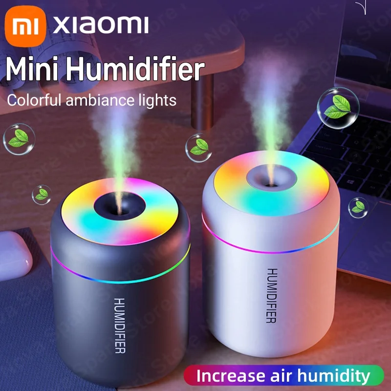 Xiaomi 180ML Air Humidifier Electric Aroma Diffuser Essential Oil Purifier Aromatherapy Mist Maker Lights For Car Home Bedroom