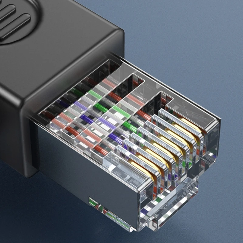 Cat5 イーサネット延長コードドロップシップ用 RJ45 オスメス接続ケーブル