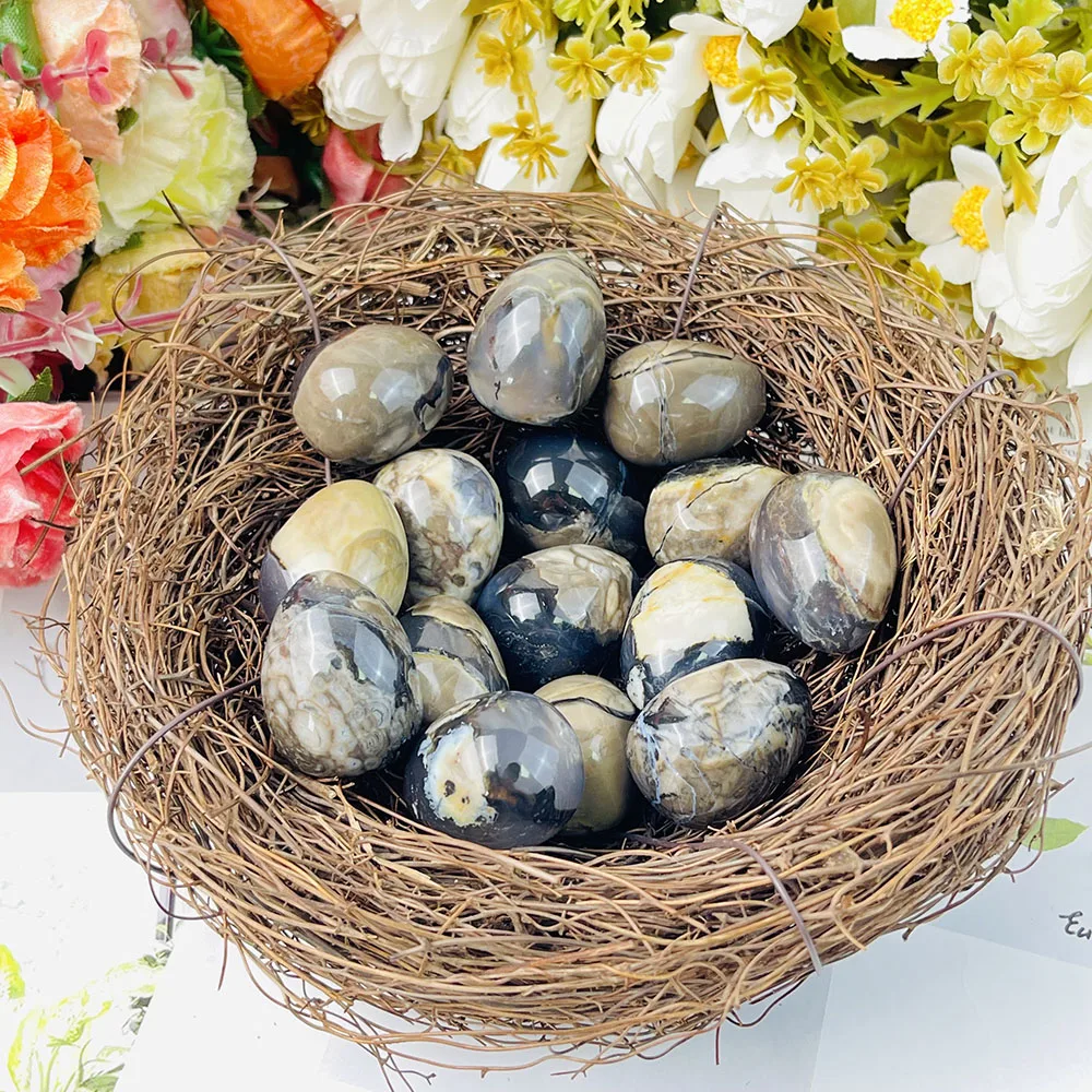 1 قطعة الكريستال الطبيعي الفلورسنت العقيق البيض UV رد فعل الحرف اليدوية تنقية الحلي ديكور المنزل هدايا الشفاء الروحي #4