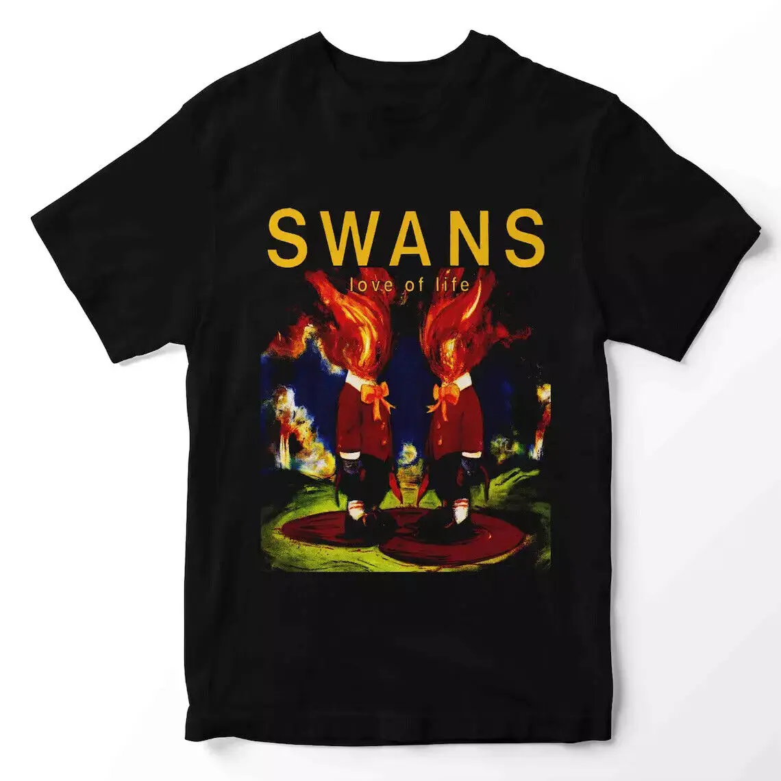 Swans Band Love Of Life Short Sleeve T Shirt Full Size S-5XL SO183