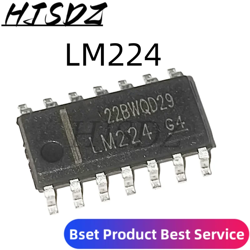 20 piezas LM224DR SOP-14 LM224 LM224D SOP SMD, nuevo y original, Envío Gratis