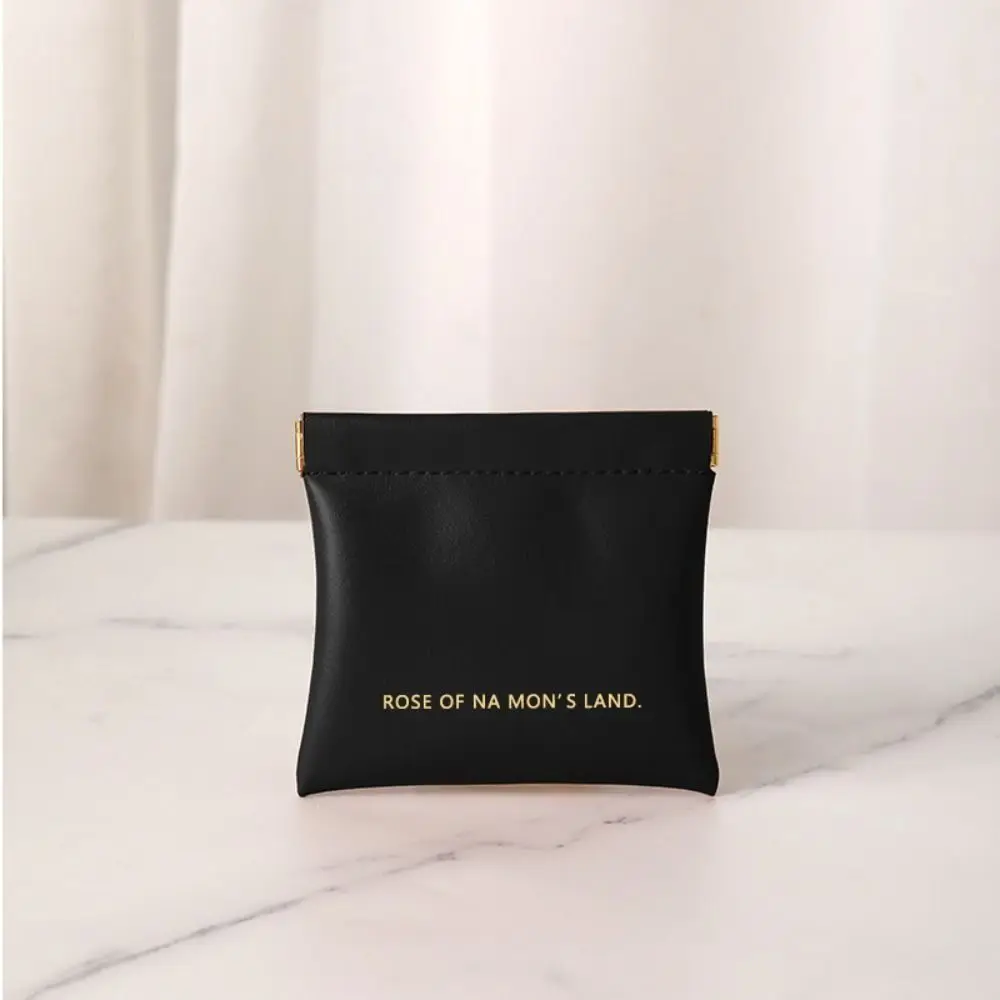 

Fashion Simple Lipstick Makeup Bag Mini Portable Jewelry Handbag PU Travel Key Small Bags for Women Girls